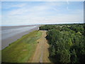 The Humber bank from the Humber Bridge in DN18 5TR