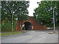 Railway Bridge over Prospect Road, Cove in GU14 7RY