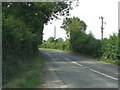 The B3139 towards Blackford in BS28 4NA