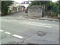 Ashley Hill road and footpath junctions in BS2 9YH