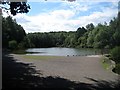 Newmillerdam Country Park-Top lake in WF2 6TT