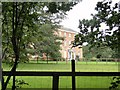 Brampton Hall from the churchyard in NR34 8DT
