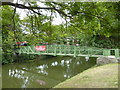Footbridge over the Royal Military Canal in CT21 6JN
