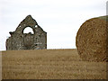 The ruins of St Andrew's church at Little Ringstead in PE31 7JY