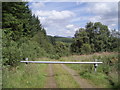 Forestry gate in FK17 8JJ