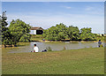 Fishing Pond, Nuthampstead in SG8 8NB