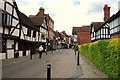 Worcester: Tudor Houses in Friar Street in WR1 2ND