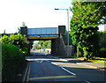 Railway Bridge over Dwr-y-Felin Road. in SA10 7AR