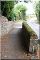 Footbridge adjacent to the ford at Pytte in EX3 0NU