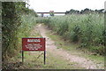 Public footpath to Topsham in EX2 7NQ