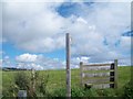 Footpath stile opposite the turn-off for Llangian in LL53 7SG
