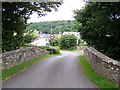 Bridge Over River Rhiangoll in Cwmdu and District Community