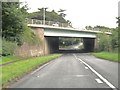 M6 motorway bridge over the A49 in PR5 5DD