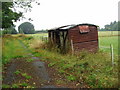 Old railway covered van in BN18 0LF