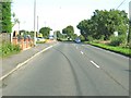 Approaching Thorntree's Garage on the A49 in PR25 5UJ