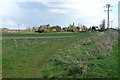 Footpath towards Mapledurwell in RG24 7AB