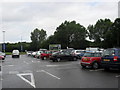 Car park at south-bound Corley services on the M6 in CV7 8AU