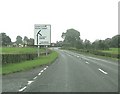 Approaching a junction on the A49 in PR25 4XR