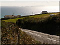 Newgale: A487 and islands view in SA62 6AS