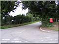 Blackheath Road & Star Corner Postbox in IP17 3RD