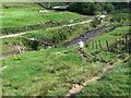 Glossop - footbridge over Shelf Brook in SK13 7SS