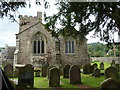 St Catwg's church and churchyard, Llangattock in NP8 1HY