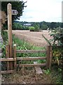 Footpath South From Llanarth Church in NP15 2AU