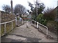 Bollards on Bole Hill Road, Walkley, Sheffield in S6 2UW