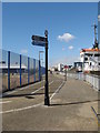 Thames Path by the O2  Arena in E14 0BB