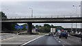 Green Lane Bridge crossing the M25 in KT16 9QN