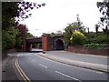 Huyton Hey Road railway bridge in L36 5TG