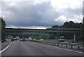 Footbridge over the M25, junction 5 in TN14 6EE