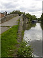 Tow Path Bridge, Leeds-Liverpool Canal at Lathom, Lancashire in L40 4BS