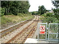 The view NE from Hengoed railway station in CF82 7LY