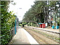 Footbridge, Hengoed railway station in CF82 7RB
