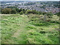 Footpath on Cowcliffe Hill, Huddersfield in HD2 2YD