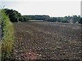 Ploughed and harrowed field in DY9 0AX