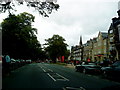 Driving through Harrogate in HG2 8QS