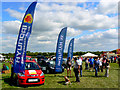 Pebley Beach stand, Cricklade Show 2010 in SN6 6HL