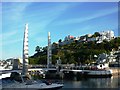 Footbridge, Torquay Harbour in TQ1 1QG