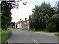 The street coming into Wilby, Suffolk in Wilby