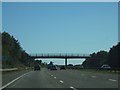 Footpath and track crossing M5 near Pinhoe in EX1 3YE