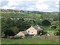 Panorama from Willimoteswick (1: NE - Bridge Cottage and Bardon Mill) in NE47 7DD