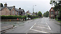 Five-cross way on Congleton Road in ST8 6UE