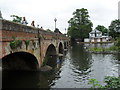 The old bridge at Stratford-upon-Avon in CV37 6DE