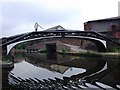 Smethwick Junction, showing towpath bridge over entrance to former arm in B66 1DL