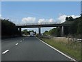 M50 Motorway - minor road overbridge near Pendock in GL19 3PQ