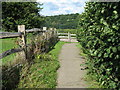 Concessionary footpath from Chant Lane to the B2100 in TN6 3JA