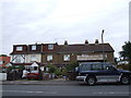 Terraced cottages on Walderslade Road in ME5 9XB
