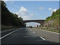M50 Motorway - overbridge near Rudhall in HR9 7TL